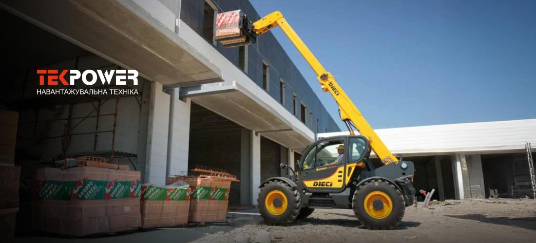 Телескопические дизельные погрузчики